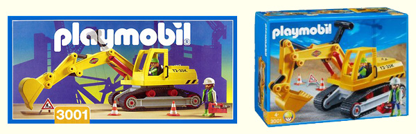 playmobil 3001 Excavator