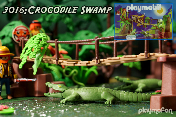 playmobil 3016 Crocodile Swamp