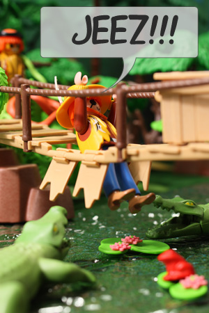 playmobil 3016 Crocodile Swamp