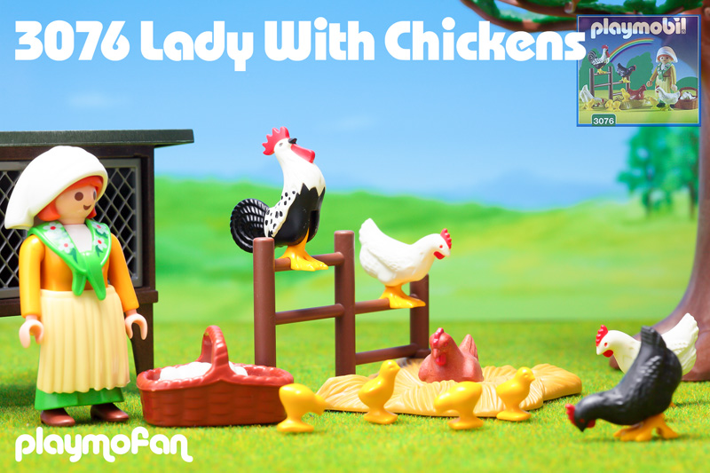 playmobil 3076 Lady with Chickens