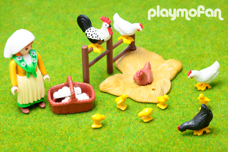 playmobil 3076 Lady with Chickens