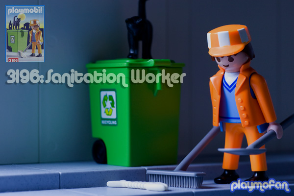 playmobil 3196 Sanitation Worker