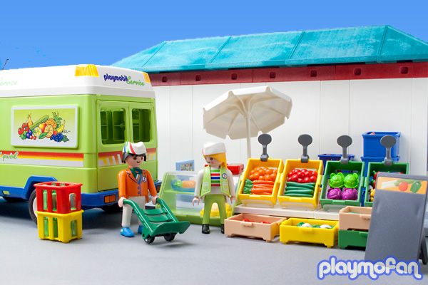 playmobil 3202 Deli & Procuce Dept.