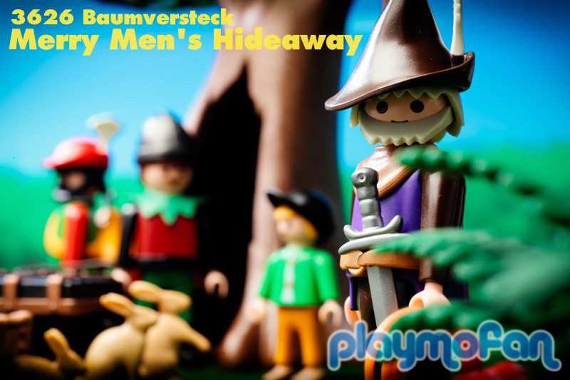 playmobil 3626 Merry Men's Hideaway