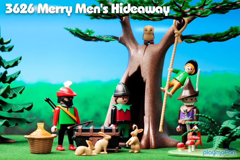 playmobil 3626 Merry Men's Hideaway