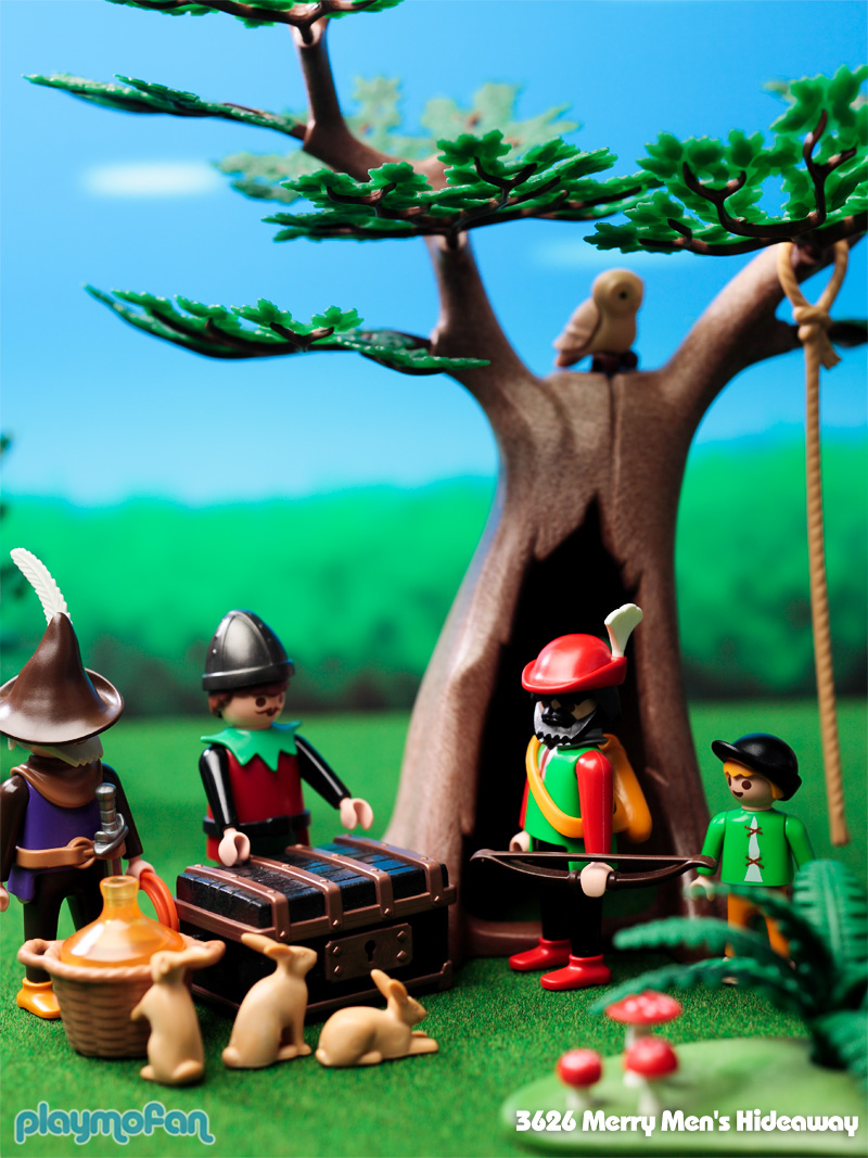 playmobil 3626 Merry Men's Hideaway