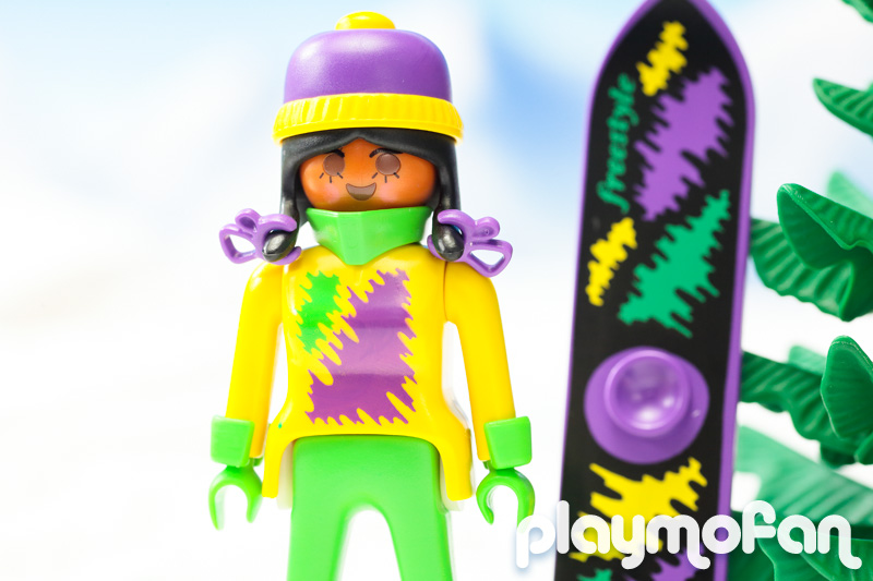  playmobil 3683 Girl On Snowboard