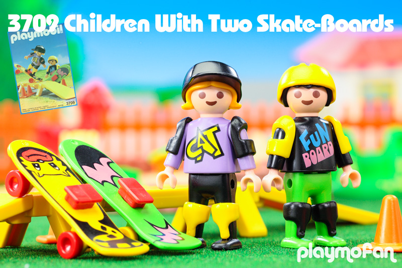 playmobil 3709 Children With Two Skate-Boards