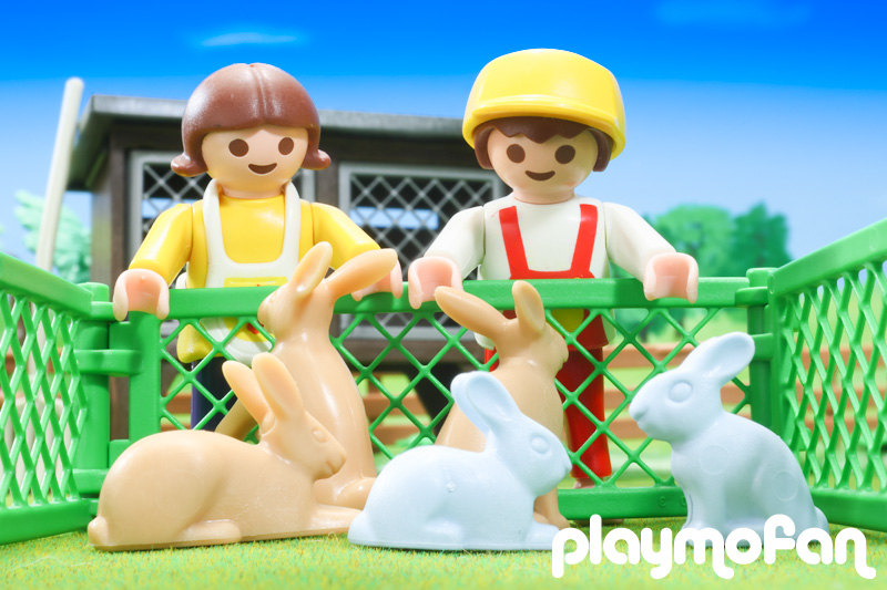 playmobil 3751 Rabbit Hutch