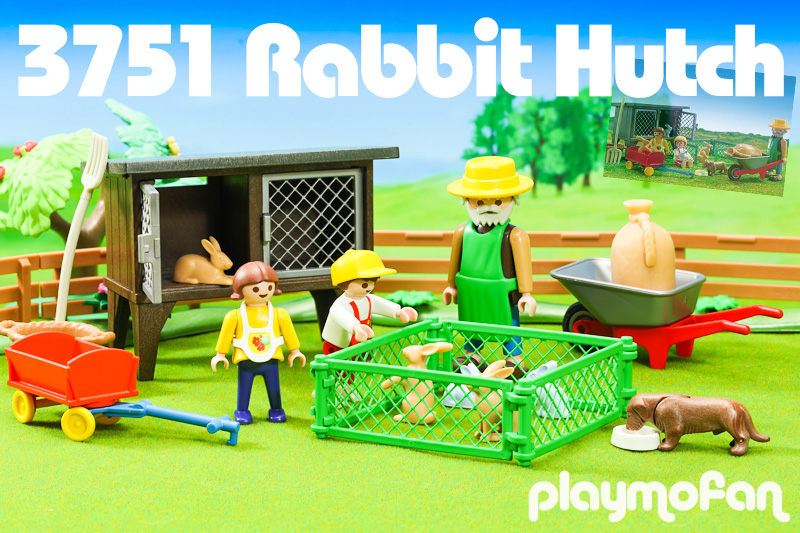 playmobil 3751 Rabbit Hutch