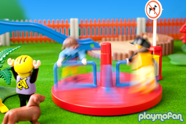 playmobil merry go round