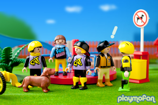 playmobil merry go round