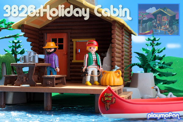 playmobil 3826 Holiday Cabin