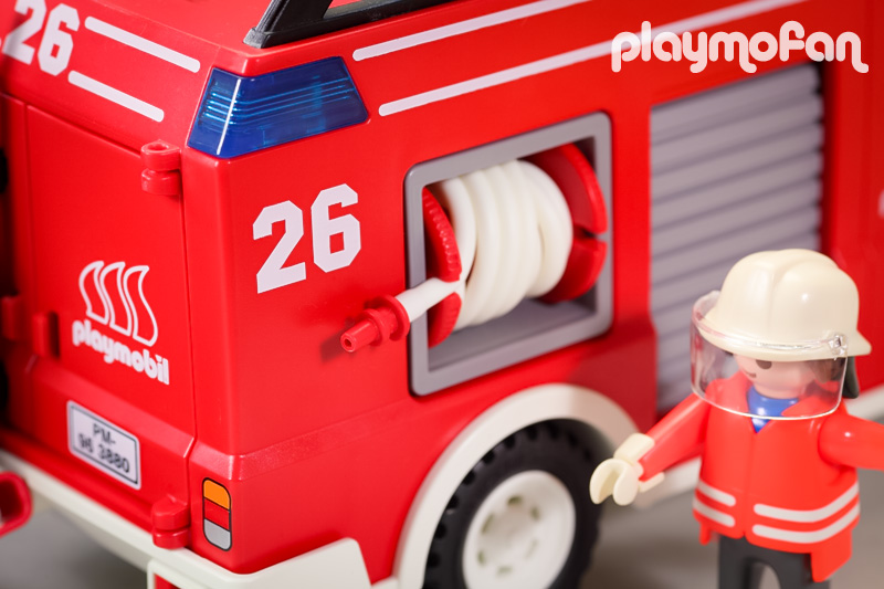 playmobil 消防車　3880 デッドストック　新品未開封　箱汚れあり