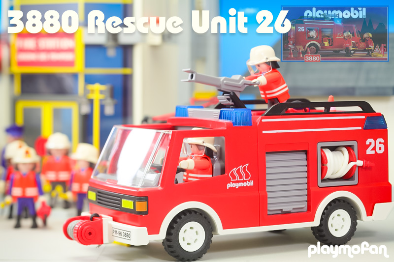 playmobil 3880 Rescue Unit 26