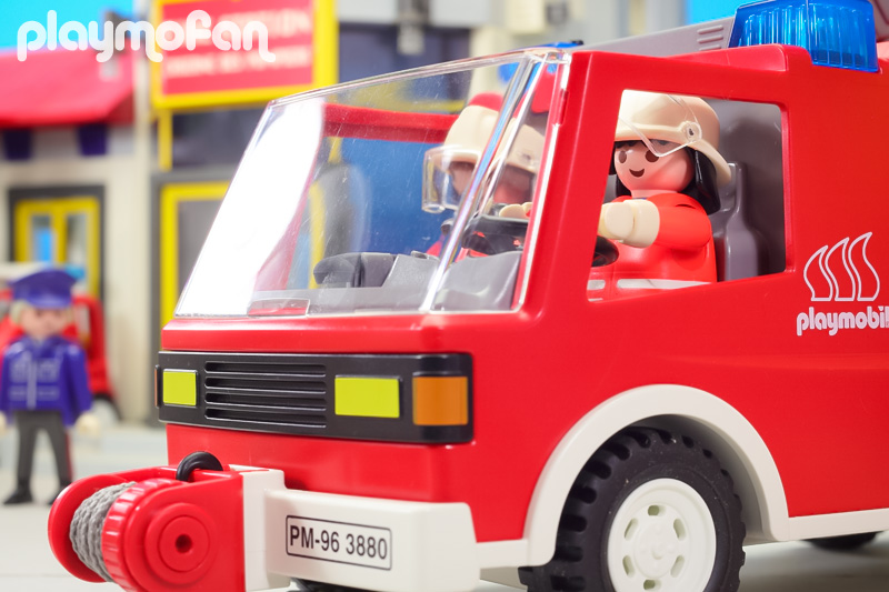 playmobil 消防車　3880 デッドストック　新品未開封　箱汚れあり