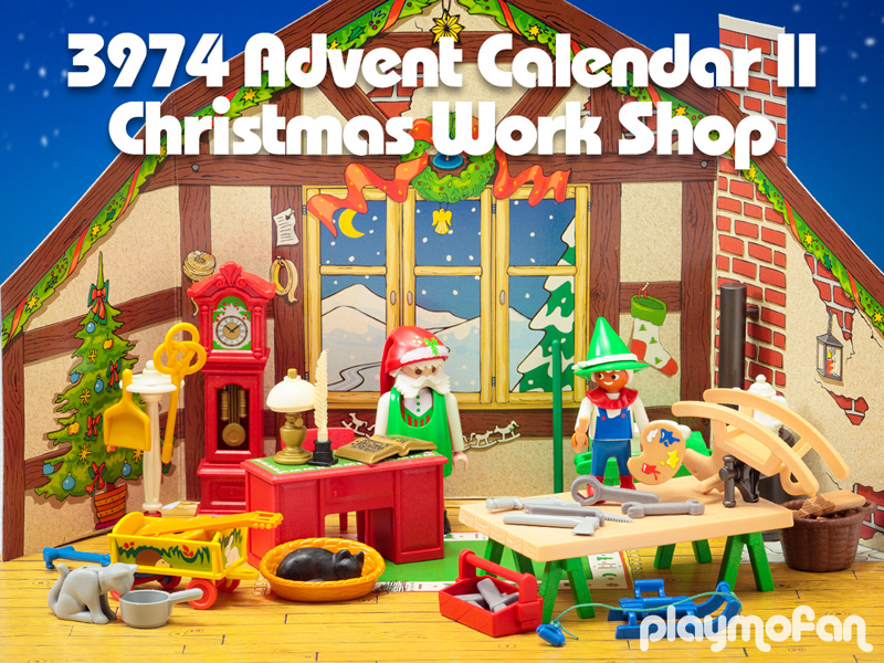 playmobil 3974 Advent Calendar II - Christmas Work Shop