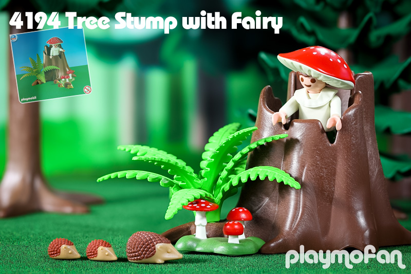 playmobil 4194 Tree Stump with Fairy 