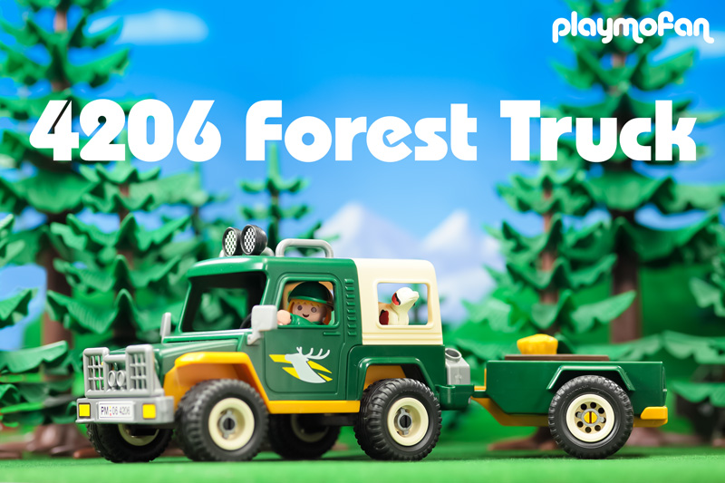 playmobil 4206 Forest Truck