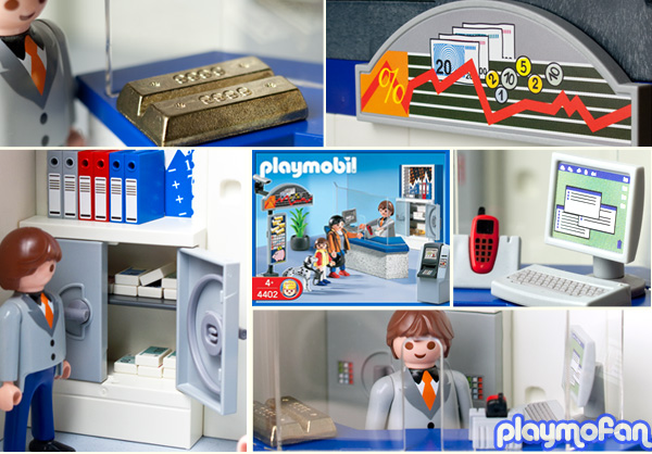 playmobil 4402 bank counter