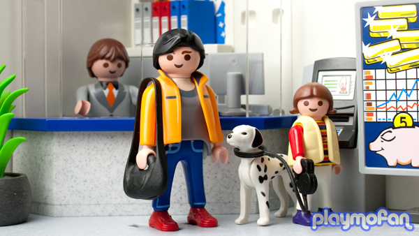 playmobil 4402 bank counter