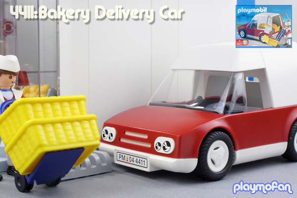 playmobil 4411 Bakery Delivery Car