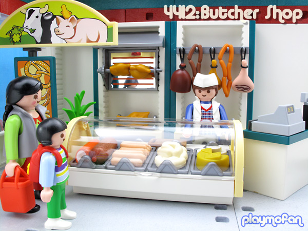 playmobil 4412 Butcher  Shop