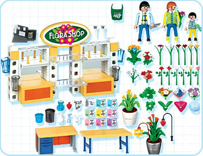 playmobil 4484 FlowerShop