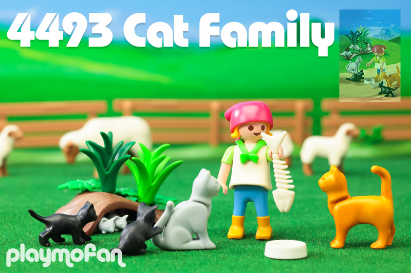 playmobil 4493 Cat Family