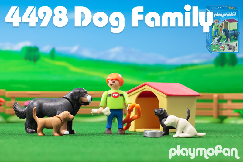 playmobil 4498 Dog Family Family