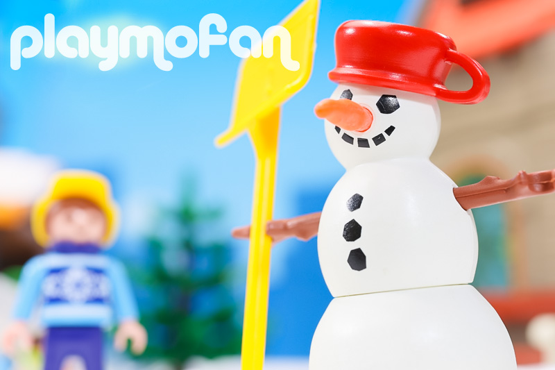  playmobil 4680 Boy with Snowman