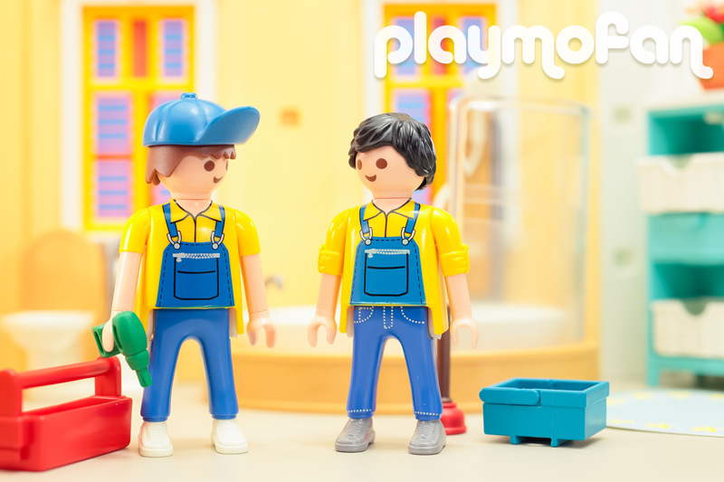 Playmobil - 4791 - Plombier et Vélo