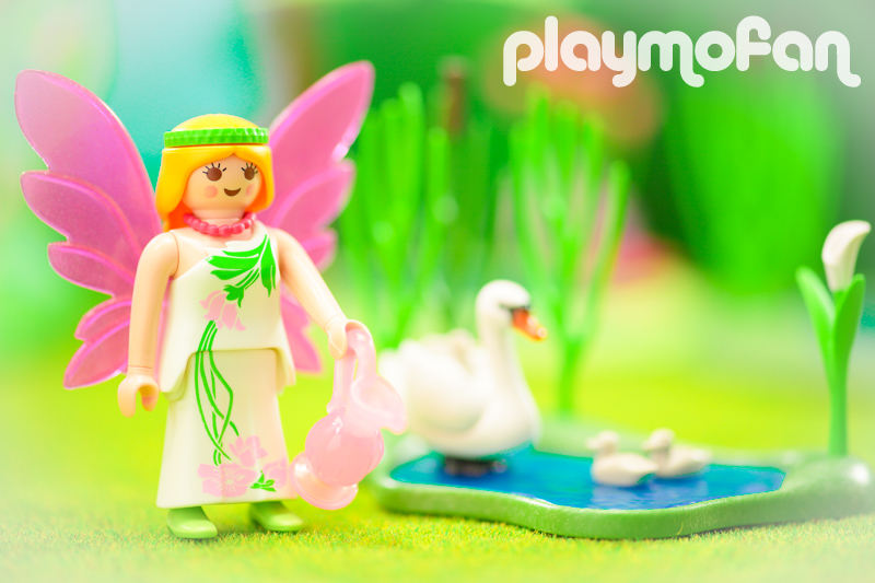 4936 Fairy with Swan Pond   
