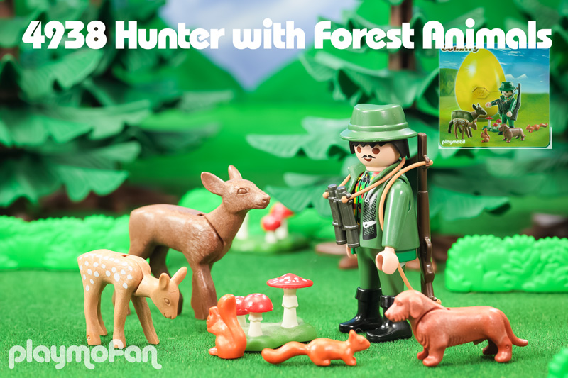 playmobil 4938 Hunter with Forest Animals