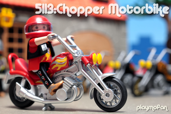 playmobil 5113 Chopper Motorbike