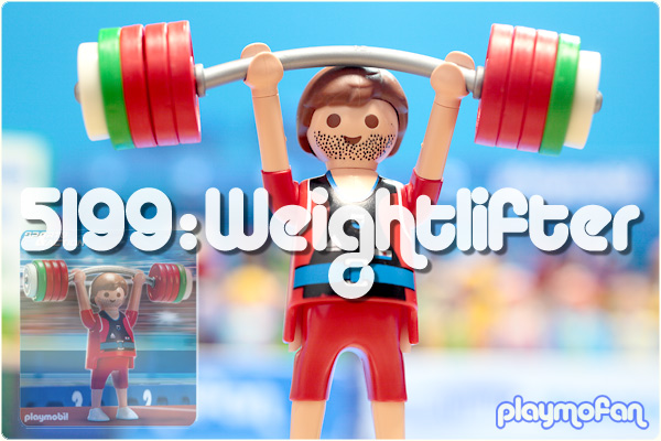 playmobil 5199 Weightlifter
