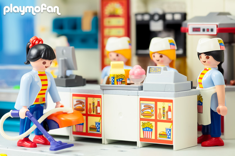  playmobil 5292 Waitress with Cash Register