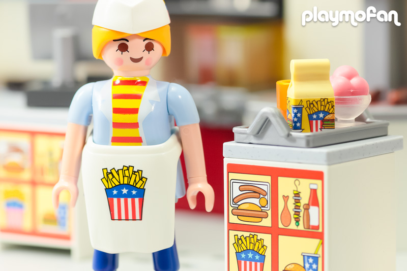  playmobil 5292 Waitress with Cash Register