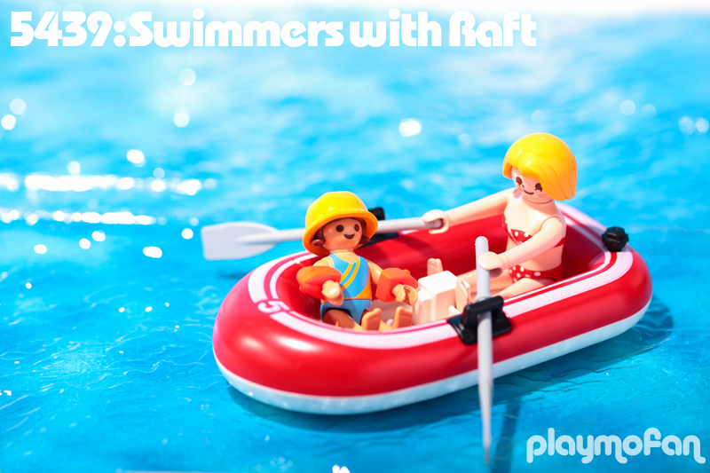 playmobil 5439 Swimmer with Raft