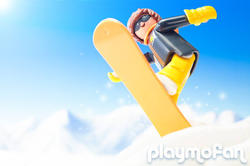  playmobil 5460 Snowboarder