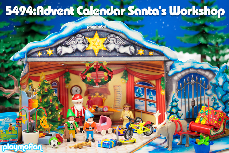 playmobil 5494 Advent Calendar Santa's Workshop