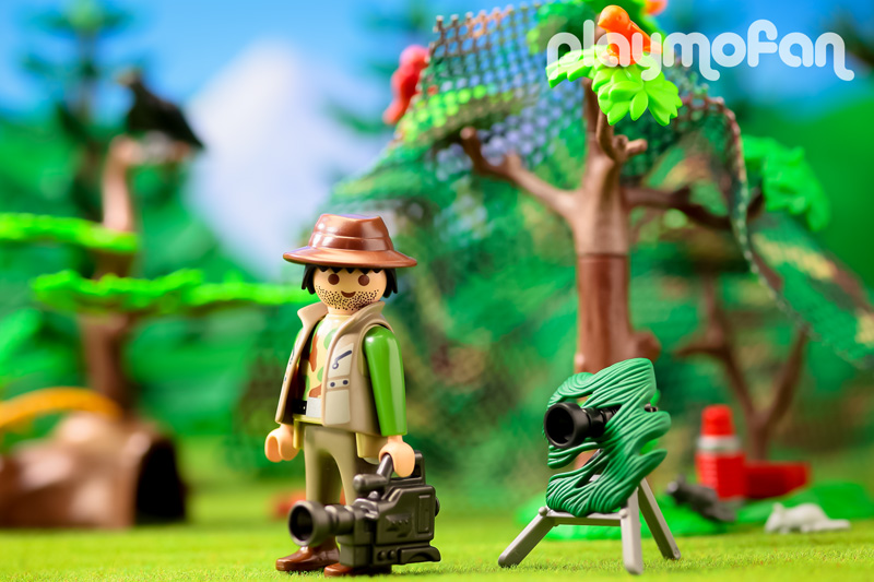 playmobil 5561 Lynx Family with Cameraman