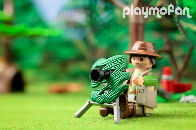 playmobil 5561 Lynx Family with Cameraman