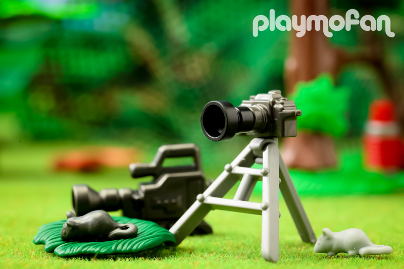 playmobil 5561 Lynx Family with Cameraman