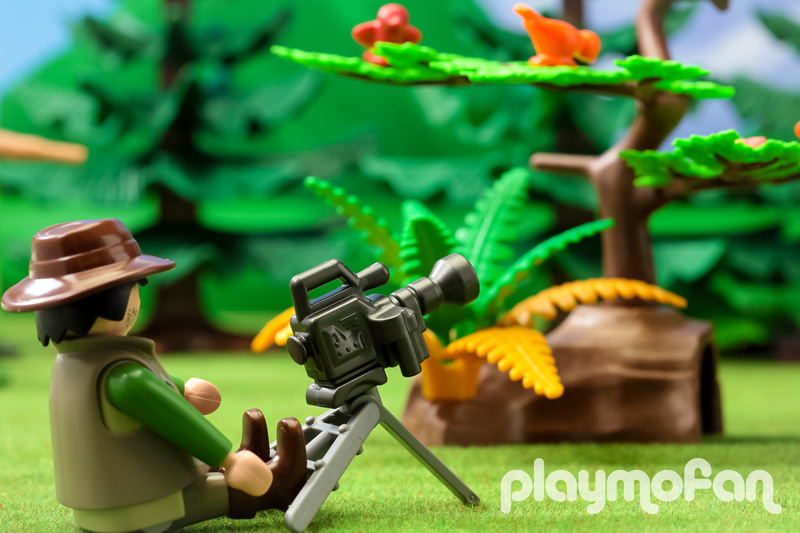 playmobil 5561 Lynx Family with Cameraman