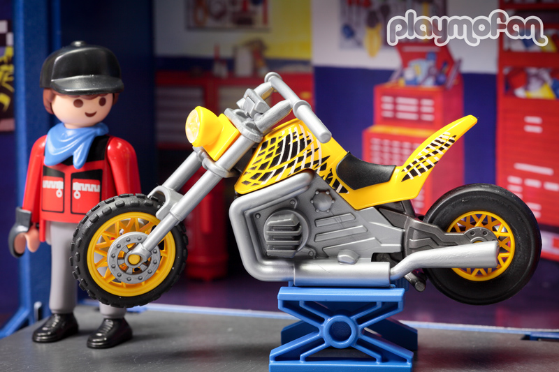 playmobil 6157 My Secret Motorcycle Workshop Play Box 