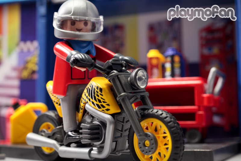 playmobil 6157 My Secret Motorcycle Workshop Play Box 