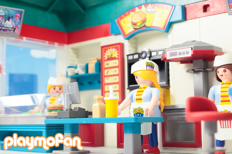  playmobil 6441 Fast Food Restaurant