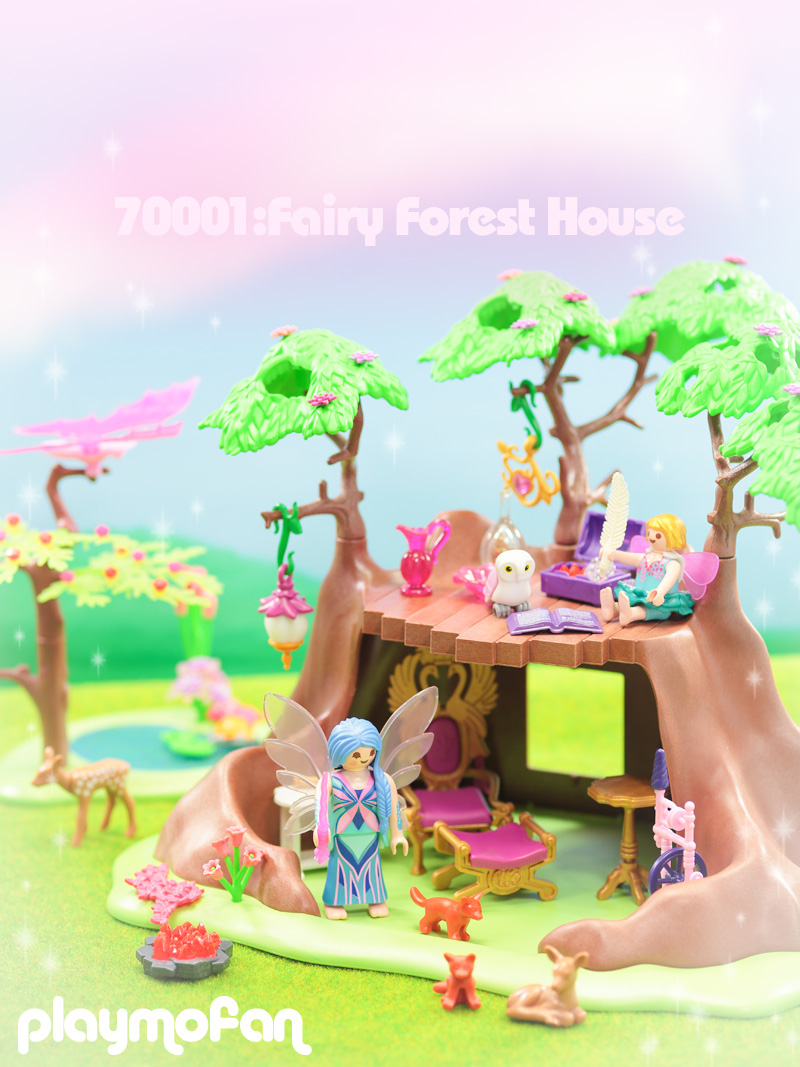 Unødvendig backup Alert プレイモービル ファンサイト "playmofan" / playmobil 70001 Fairy Forest House