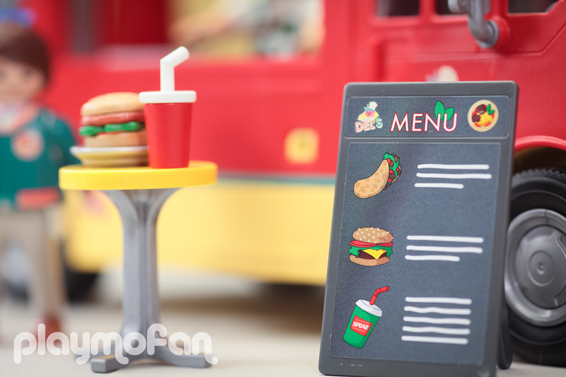  playmobil 70075 PLAYMOBIL:THE MOVIE Del's Food Truck